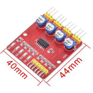 Sensor de evitación de obstáculos para robot 4 caminos Módulo de sensor de evitación de obstáculos módulo de seguimiento infrarrojo - Product Image 5