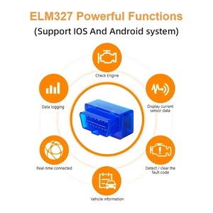 Prezzo di fabbrica Mini ELM327 V2.1 OBD2 lettore di codici Scanner per Android olmo 327 Bluetooth strumento diagnostico rilevatore di guasti - Product Image 3