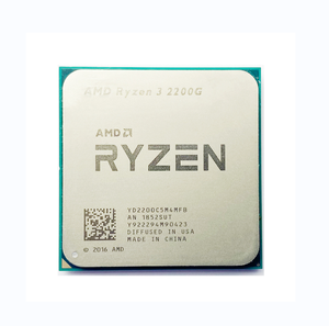 AMD R3 2200G 3.5GHzクアッドコアクワッドスレッドCPUプロセッサYD2200C5M4MFBソケットAM4使用