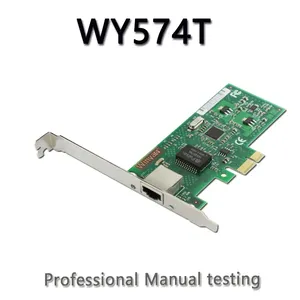 WY574T PCI-Express X1 10/100/1000Mbps RJ45 Gigabit Ethernet tarjeta de red servidor adaptador Nic para ChatGpt 82574 EXPI9301CT - Product Image 1