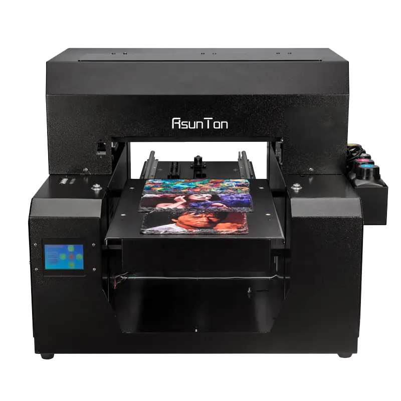 RSUNTON A3 stampante digitale a base piatta UV a4 macchina da stampa UV prezzo per carta regalo di natale, custodia per telefono, bottiglia