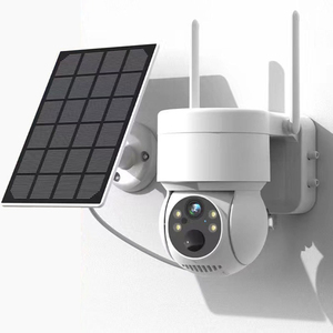 Sistema di sicurezza IP a energia solare per esterni Mini CCTV visione notturna Audio Video di rete di sorveglianza con sensore di telecamere Ip - Product Image 2