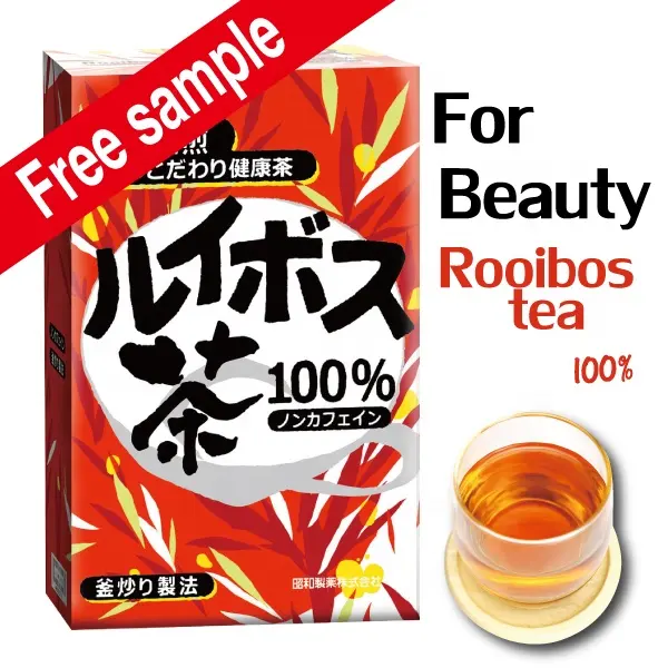 Ücretsiz örnek bitkisel çay detoks sağlık güzellik cilt bitkisel rooibos 100% şekersiz içecek japonya'da yapılan şirket OEM mevcut