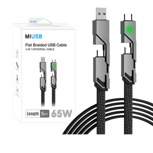 Multi-<strong>function</strong> 4 in 1 Usb Cable A+type <strong>C</strong> Data Cables Pd Fast Charging Cable Type <strong>C</strong> - Product Image 1