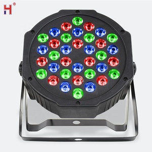 Fabrika 36X3W RGB 3IN1 Mini düz Par DMX profesyonel DJ sahne Led Par ışık olabilir - Product Image 2