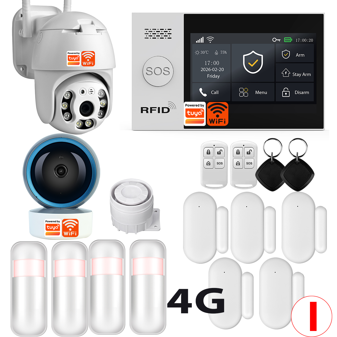 White 4G-107-Set I