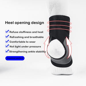 Erkekler kadınlar için ayak bileği desteği nefes sıkıştırma ayak bileği Brace spor korumak için elastik burkulma ayak kol artrit kurtarma