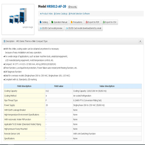 <strong>SMC</strong> Original HRS012-AF-20 HRS Series Thermo-<strong>chiller</strong> Compact TypeCondensing Units thermo-<strong>chiller</strong> Industrial <strong>Chiller</strong>