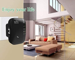 超级升压WiFi范围扩展器高达300Mbps中继器WiFi信号增强器轻松设置2.4G网络互联网增强器 - Product Image 6