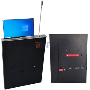 会議システム用BNT超薄型デスクトップ自動コンピューター液晶モニターリフト - Product Image 4