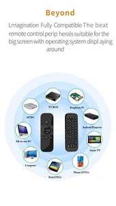<strong>2</strong>.4G Air <strong>Mouse</strong> M8 for Android Tv Box Smart TV Projector Laptop All in One PC Wireless <strong>Mouse</strong> <strong>Keyboard</strong> Remote <strong>Control</strong> - Product Image 5