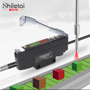 Amplificador de fibra con sensor de fibra óptica de detección de área de alta velocidad, con función de retardo y función de compensación automática, 2 unidades - Product Image 2