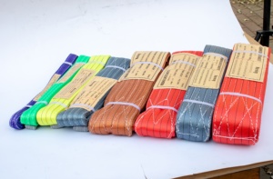 Imbracatura a doppio strato 6:1 con fattore di sicurezza Set di imbracatura piatta con codice colore per una facile identificazione del carico - Product Image 4