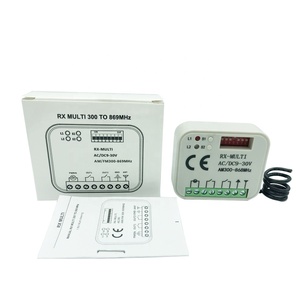Multi frequenza 280-868mhz di frequenza di scansione automatica porta Del Garage telecomando Universale ricevitore