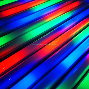 Светодиодная лампа с барьерами 12 В 24 В 60 светодиодов/м 10/20 пикселей Rgb Dmx Rgb Светодиодная трубка с изменением цвета программируемая Световая трубка - Product Image 2