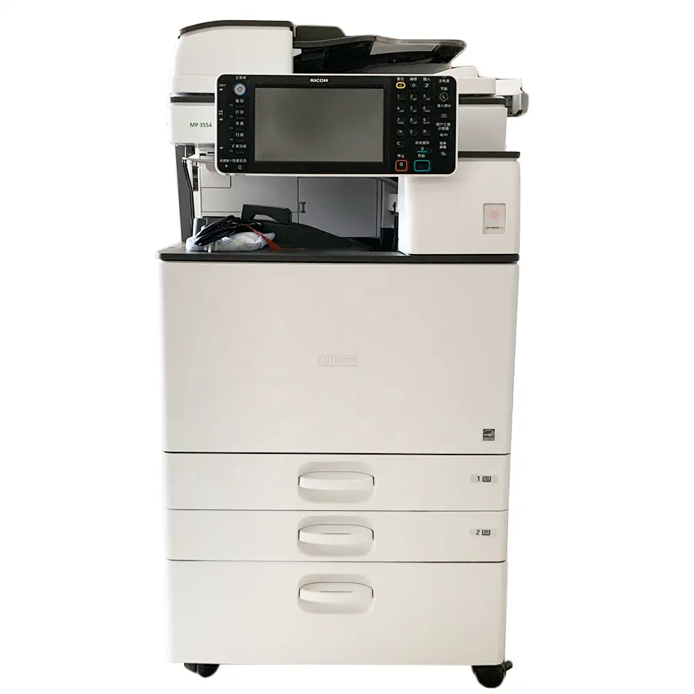 เครื่องถ่ายเอกสาร Ricoh Aficio MP 5054เครื่องถ่ายเอกสารเครื่องถ่ายเอกสารสีดำและสีขาว