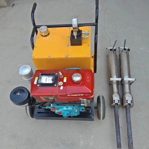 Hidrolik taş delici makine beton kaya kırma araçları ile Motor pompası Motor çekirdek bileşenleri kaya yarma aracı - Product Image 1