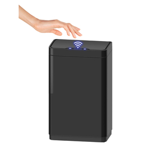 <strong>Java</strong> Stainless Steel Electric Touchless Induction Automatic Garbage Rubbish Waste Bin <strong>Sensor</strong> Dustbin Smart Trash Can - Product Image 3