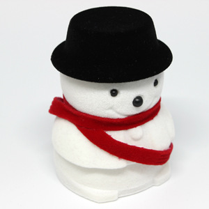 Christmas Jewelry Ring <strong>Red</strong> Shaped Velvet Christmas Snowman Santa Claus Apple Proposal Ring <strong>Box</strong> <strong>Box</strong> Plastic Plush Jewelry <strong>Box</strong>