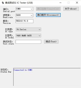 Taidacent SMD Integrated Circuit Chips Logic Gate Universeller IC-Tester Analoger IC-Chip-Tester IC-Tester der Serie 74