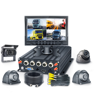 Phần Mềm Quản Lý Hạm Đội Miễn Phí 4CH 3G 4G WiFi Không Dây Phát Trực Tiếp Video Theo Dõi GPS MDVR Xe Buýt Trường Học HDD DVR Di Động - Product Image 4