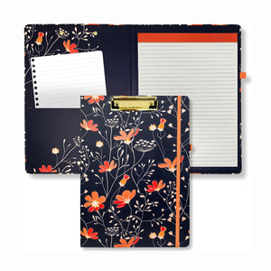 แฟ้มคลิปโลหะ A4แบบปรับแต่งได้ตามต้องการแฟ้มโฟลเดอร์แฟ้ม clipfolio กับ perforation <span class=keywords><strong>Notepad</strong></span> - Product Image 1