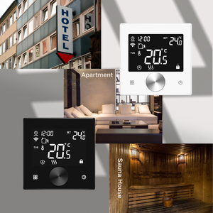 Controllo remoto Wireless Wifi Smart Home termostato con controllo settimanale programmabile sensibile manopola di controllo Wifi termostato di riscaldamento - Product Image 6
