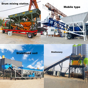 Factory Manufacturer Hzs 25 to 240 <strong>M3</strong>/H Small Portable <strong>Ready</strong> <strong>Mixed</strong> <strong>Concrete</strong> Batching Plant