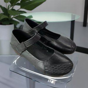 批发时尚低跟女式舒适耐磨软底优雅低跟鞋 - Product Image 5