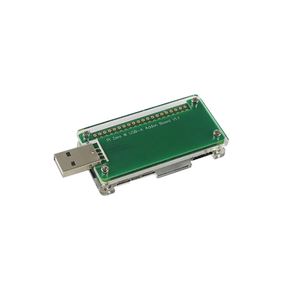 <strong>Raspberry</strong> <strong>Pi</strong> <strong>Zero</strong> USB Adapter USB BadUSB Expansion Board for <strong>Raspberry</strong> <strong>Pi</strong> <strong>Zero</strong> and <strong>Zero</strong> W WH 1.3 with Acrylic Case