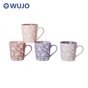 Li Ling Color Glazed Ceramic <strong>Cups</strong> Nordic Ceramic Reusable Coffee <strong>Cup</strong> with Unglazed Design