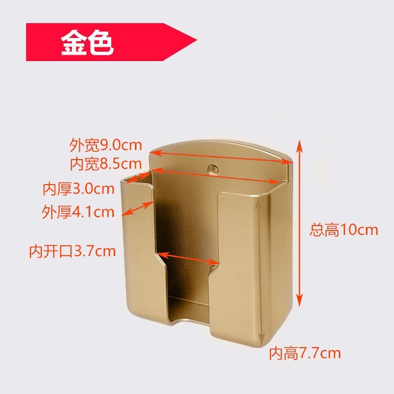 Large gold-plated opening size - includes clips and screws