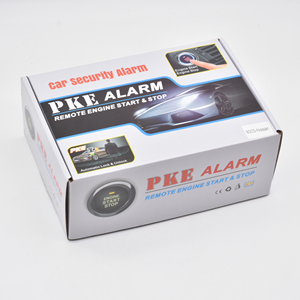 PKEアラームシステムカーパッシブキーレスエントリーセキュリティキットリモートエンジンスタートプッシュボタンスタートオートロックアンロックアラーム - Product Image 5
