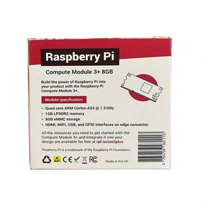 Offizielles Original Raspberry Pi Compute Modul 3 Plus mit 8GB /16GB / 32GB Flash EMMC