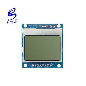 LCD-Modul Display Monitor Weiß Hintergrund beleuchtung Adapter PCB 84*48 5110 Bildschirm