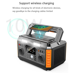 Generador Solar UPS portátil USB tipo C de CA para el hogar, Camping al aire libre, Panel Solar inalámbrico, fuente de alimentación para coche, fuente de alimentación incluida - Product Image 5