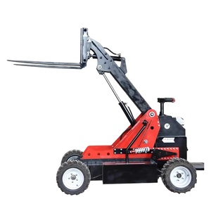 Elektrischer hydraulischer Tanks tapler für die Lager logistik Voll automatisches Offroad-Stand-On-Hebe-und Lade-/Entlade system