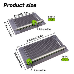 A3 A4 macchina per il taglio della carta rotativa tagliacarte arte artigianato lame foto fai da te per ufficio casa cancelleria lama - Product Image 6