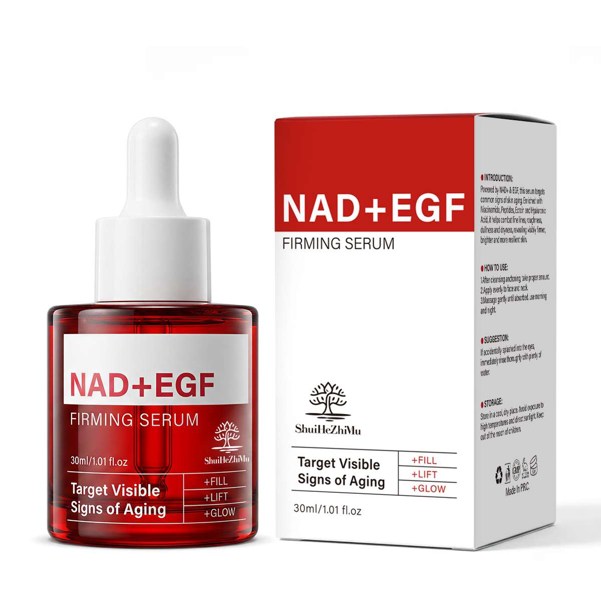 Suero Facial Reafirmante NAD+ EGF