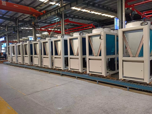 Modular Control Air Cooled <strong>Chiller</strong> with 25HP/50HP <strong>Low</strong> Maintenance Design 7&#8451; Water Outlet 22.4m&sup3;/h Flow Engine Core Component - Product Image 5