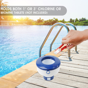 Piscina galleggiante Spa distributore di cloro galleggiante cloratore chimico con morsetto per compresse - Product Image 2