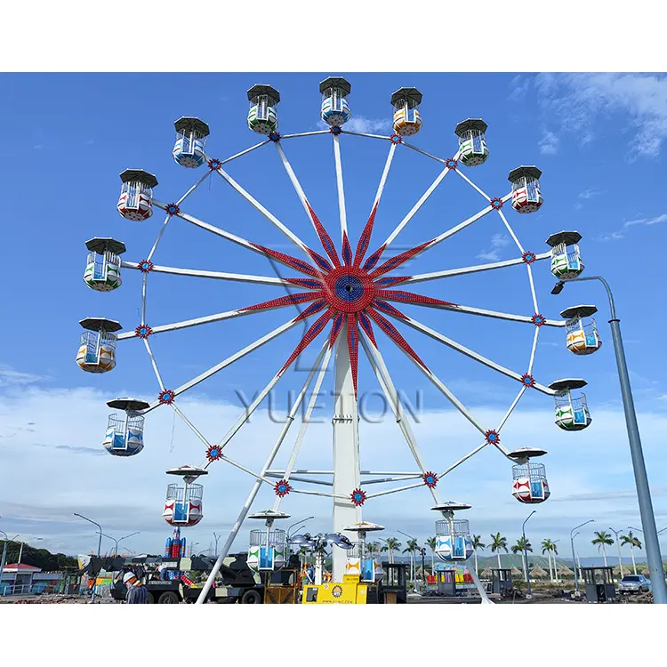 20m 30m 42m 50m 65m 100m ruota panoramica gigante fiera attrazione Manege parco divertimenti a tema giostre attrezzature per la vendita