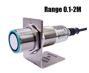 M30 200KHz 0,1-2M Ultraschalls ensor Verschiebung bereich Analog sensor Spannung und Stroma usgang Näherung schalter Sensor