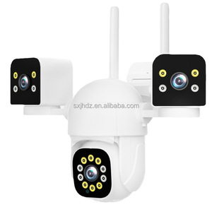 Cámara IP IPC360 de 6MP con zoom 10X, inalámbrica de tres lentes con micrófono incorporado para el hogar y la opción de almacenamiento de datos de seguridad al aire libre - Product Image 1