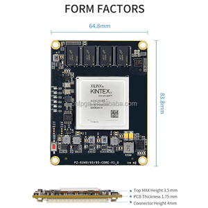 Puzhi-Placa DE DESARROLLO Xilinx Kintex UltraScale + FPGA, kits y herramientas de desarrollo de placa de desarrollo Xilinx FPGA