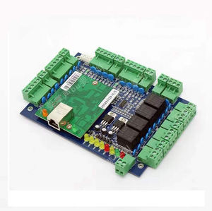 Sistema di sicurezza della porta d'ingresso soluzione Wiegand Controller Board TCP IP RFID pannello Controller di accesso a quattro porte
