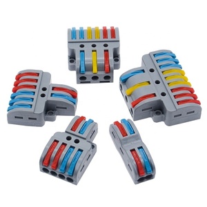 Hot 4 Square 32A Terminal de rama Conector rápido Bloque de terminales de empuje - Product Image 1