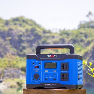 Senci 600W 110 240V Portable Power <strong>Source</strong> Electric Generator Silent Station with Foldable Handle Solar Power Supply - Product Image 5