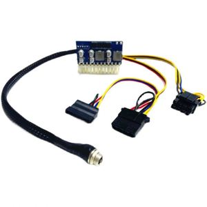 High Quality DC-ATX-160W 12V 6Pin Male <strong>Input</strong> DC-ATX Peak PSU Pico ATX Switch PSU 24Pin MINI ITX DC ATX PC Power Supply - Product Image 2
