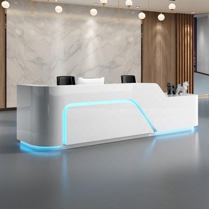 LED Reception Desk, Conference Room, <strong>Computer</strong> Console, Company Front Desk, Work Desk, Guild Hall, Commercial Welcome Desk - Product Image 4